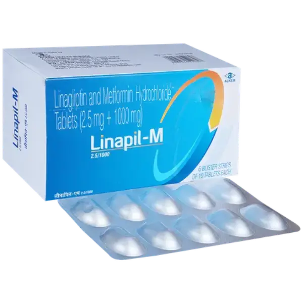 Linapil-M 2.5/1000 Tablet